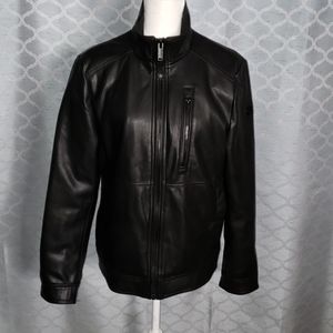 Men's Calvin Klein faux leather jacket